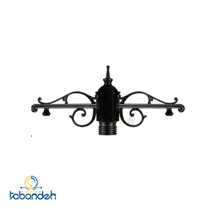 تنه وسط دو شاخه وارونه چراغ پارکی و حیاطی شفق مدل دنا